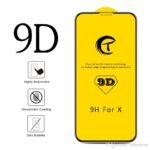 9D Cold Carving Front Tempered Glass For iPhone X-15 Pro Max