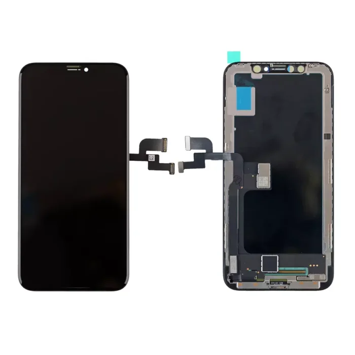 16845 replacement for iphone x lcd screen digitizer assembly with frame black r1 65518bf6844ea