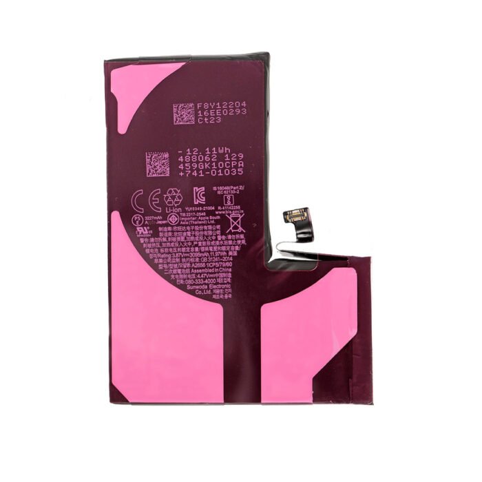 21089 replacement for iphone 13 pro battery 2 min