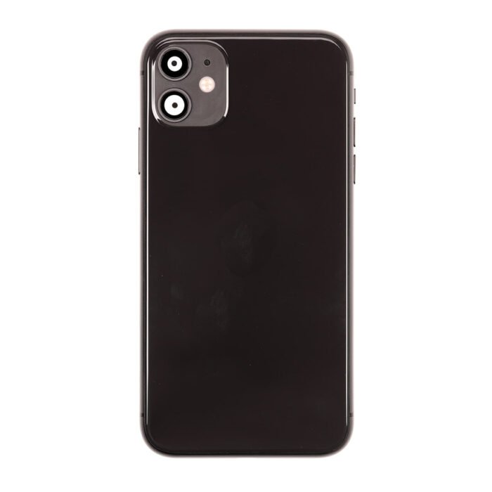 21466 replacement for iphone 11 back cover full assembly black 2