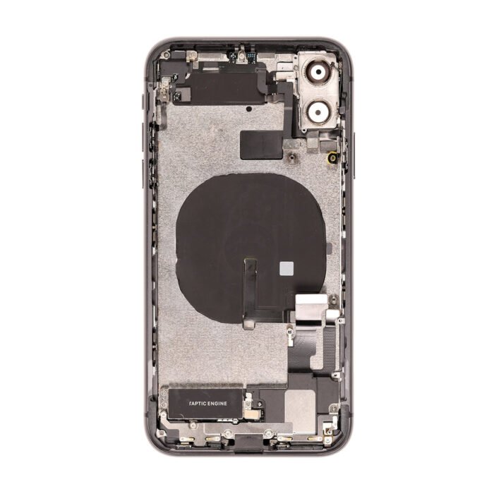 21466 replacement for iphone 11 back cover full assembly black 3