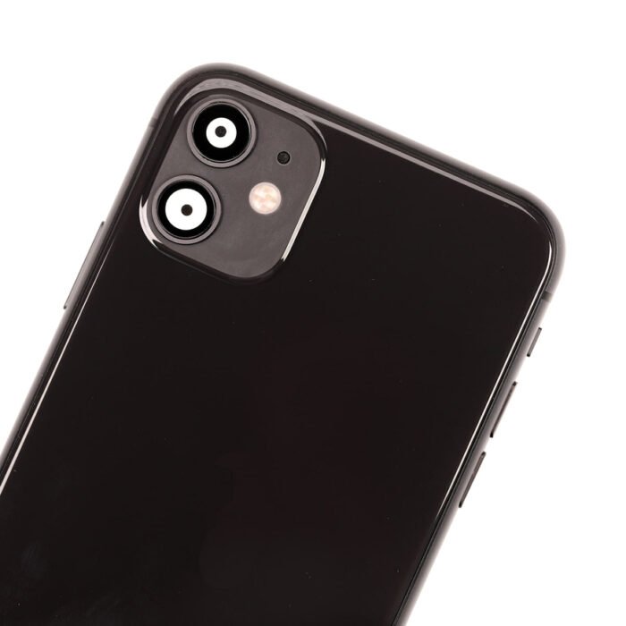 21466 replacement for iphone 11 back cover full assembly black 4