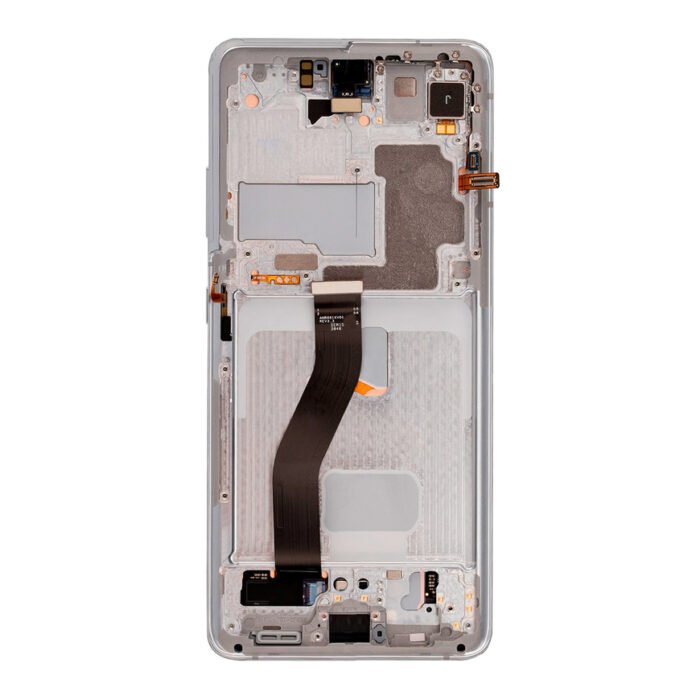 21575 replacement for samsung galaxy s21 ultra oled screen assembly with frame phantom silver 03