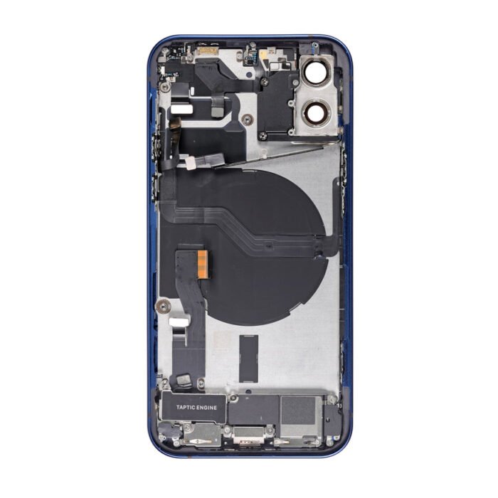 21794 replacement for iphone 12 back cover full assembly blue 3