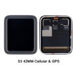 For Apple Watch Series 3rd Gen 42mm Cellular & GPS LCD Screen Digitizer Assembly