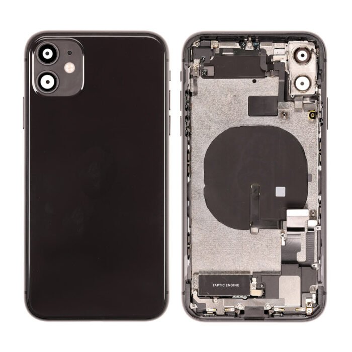 iphone 11 back cover full assembly black 1
