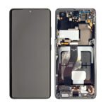 Replacement for Samsung Galaxy S21 Ultra OLED Screen Assembly with Frame - Black