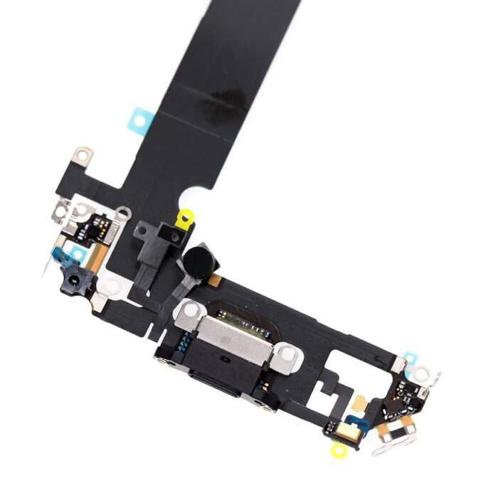 21034 replacement for iphone 12 mini usb charging flex cable black 3