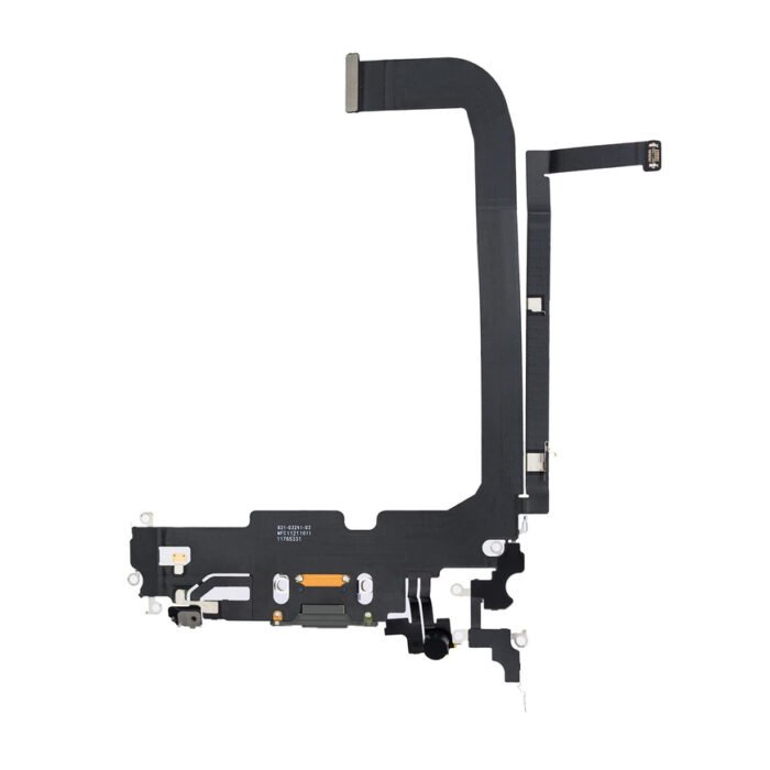 22283 replacement for iphone 13 pro max usb charging flex cable graphite 2 min