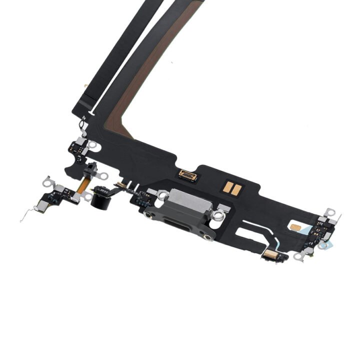 22283 replacement for iphone 13 pro max usb charging flex cable graphite 4 min