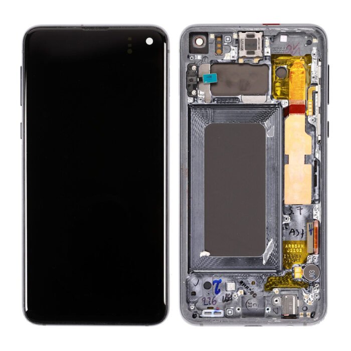 S10e screen with frame black